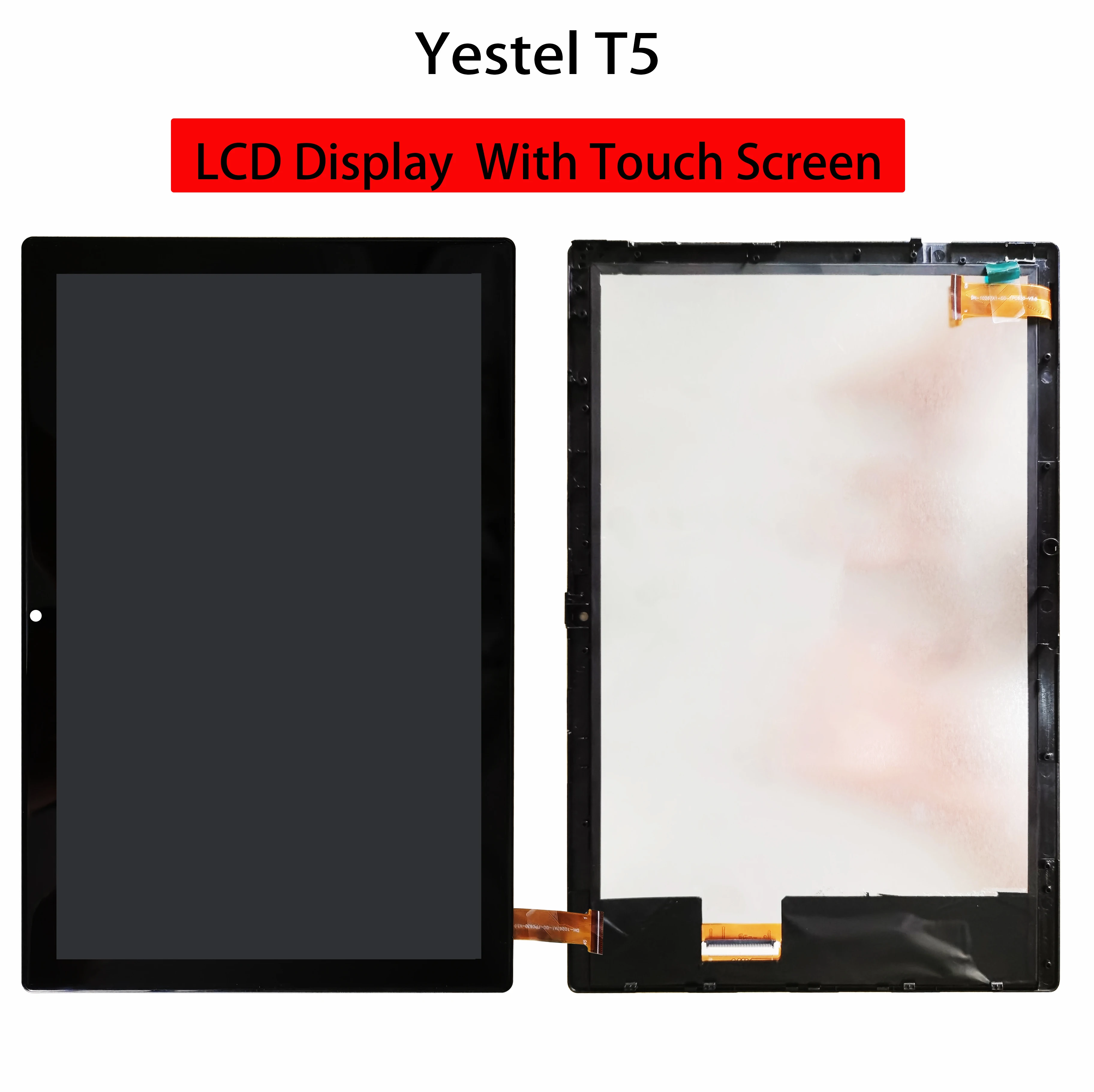 Display Lcd para Tela Tátil Yestel t5 Painel Tátil Sensor de Vidro Digitalizador
