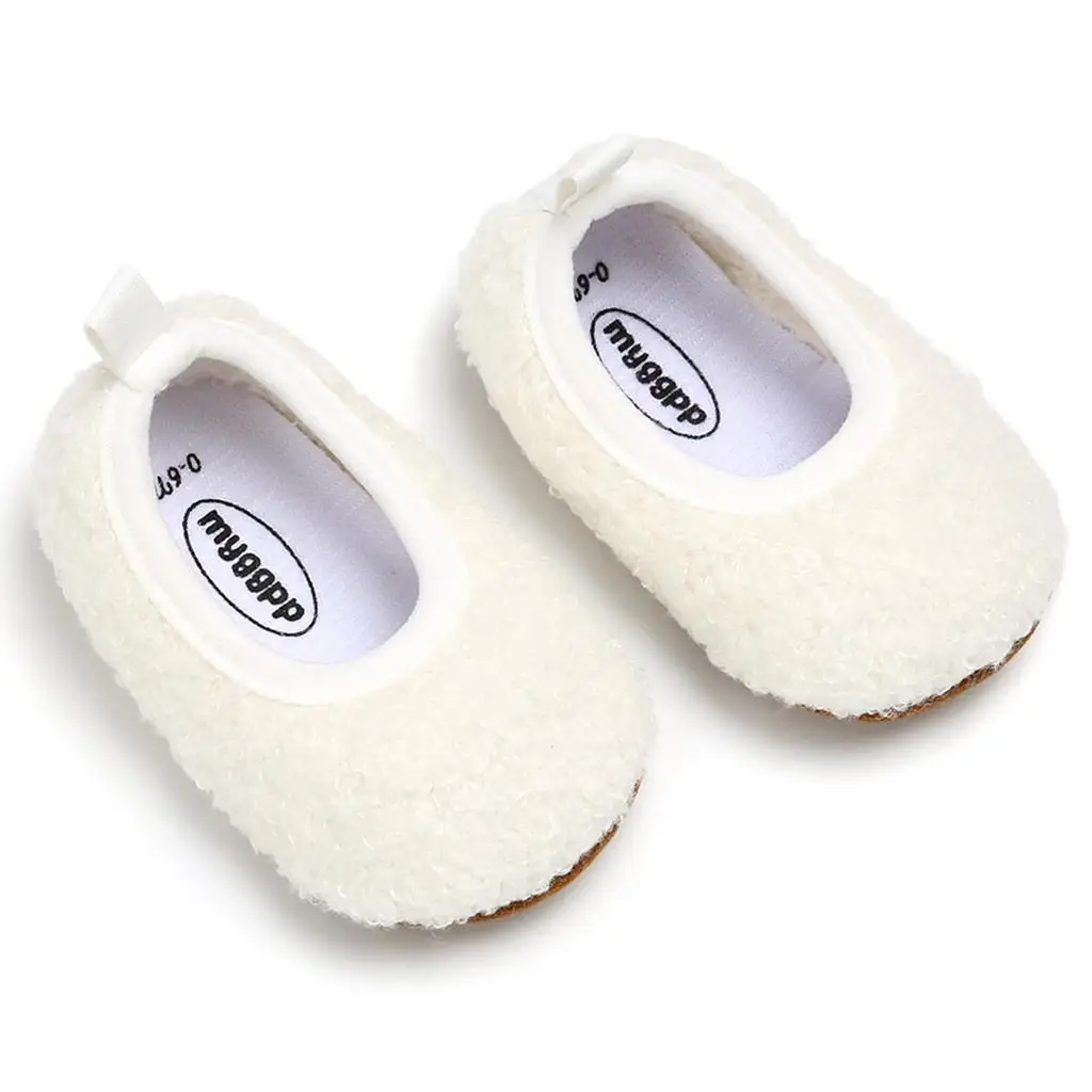 Autumn Winter Fashion Casual Infant Toddler Shoes Girls Boys Shoes Soft Bottom Slip-on Comfortable Kid Baby First Walkers - Цвет: WH