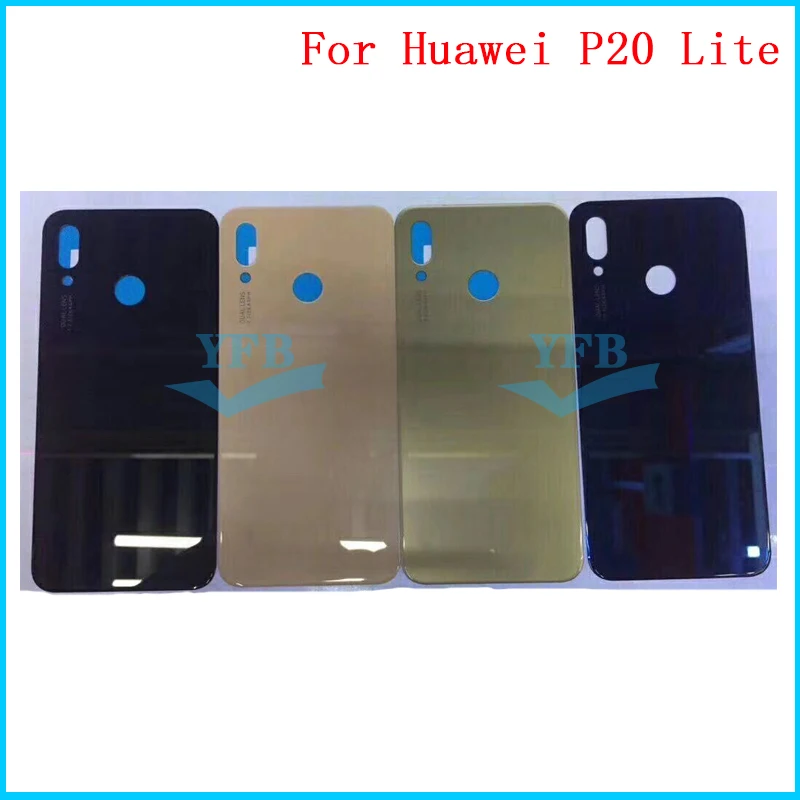 Задняя крышка, чехол для батареи, задняя крышка корпуса для huawei P20 P20 Lite P20Lite, задняя крышка для батареи, задняя крышка для двери