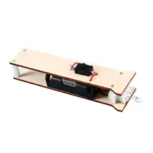Kit de jouets en bois pour enfants, lampe de poche, bricolage, simplicité, sécurité, forme mignonne, enseignement scientifique, artisanat à assembler