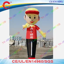 Двери печать надувной танцор неба для продажи, дешевые надувные воздушные танцы человек для рекламы
