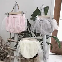 Новое поступление, шорты в сеточку для маленьких девочек, корейские высококачественные шорты для девочек, детские штаны, Модные Повседневные детские шорты