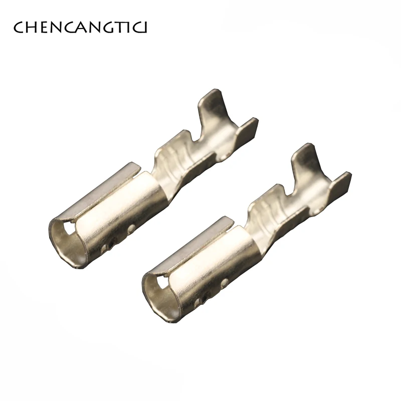 Wire Connectors 20 Pcs Auto Bullet Butt Cold-Pressed Quick Connection Splice Terminal For Connector Crimp Loose Pins DJ211-3.5A