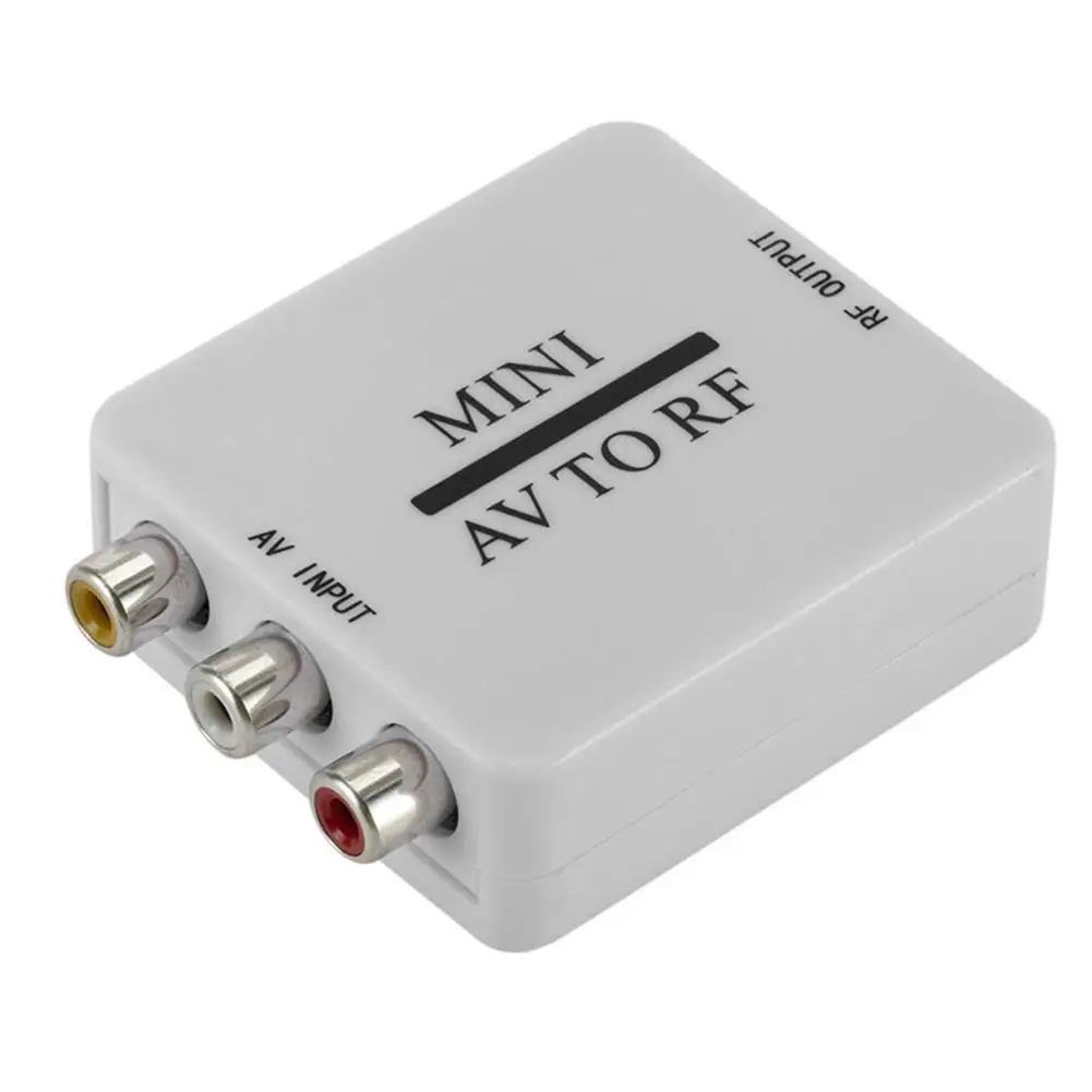 AV в RF 67 25 МГц 61 ТВ Переключатель RCA CVSB Мини HD видео конвертер область применения Vhs