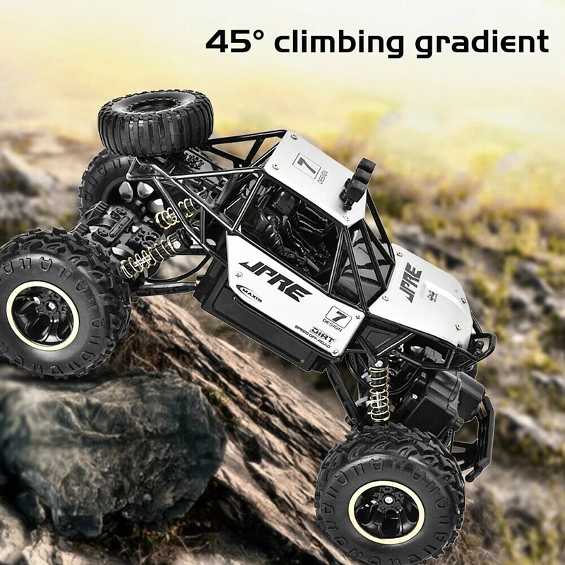 

4WD RC Monster Truck Off-Road Vehicle 2.4G Remote Control Buggy Crawler Kid Car