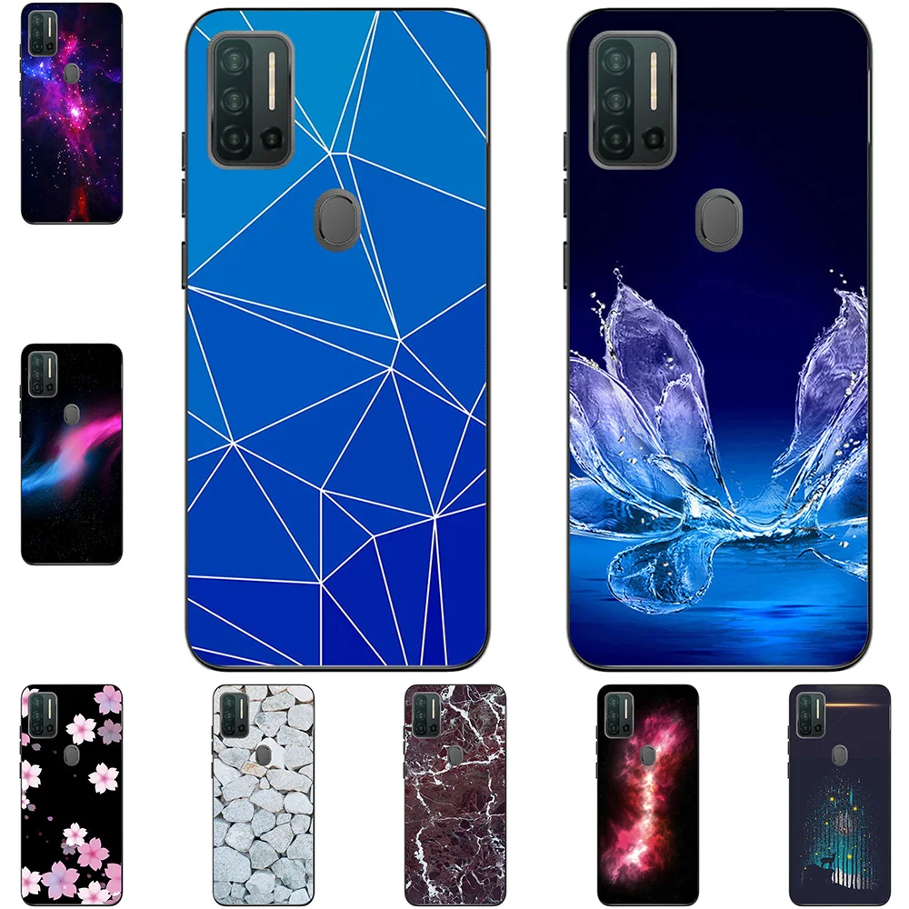Чехол для Ulefone Note 10 11P 2021 телефон из ТПУ милый модный мультяшный чехол с рисунком |