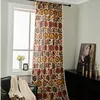 Bohemian Sunflower Cotton Linen Curtains with Tassels for Living Room Bedroom Kitchen Balcony Room Floral Window Blinds Factory 2