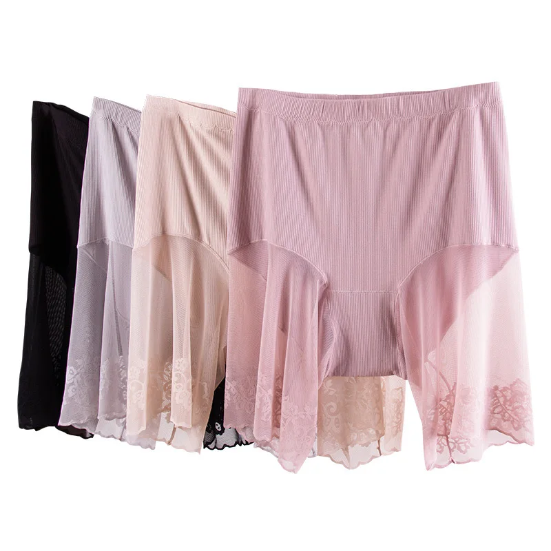 Pantaloncini Di Pizzo Taglie Forti Sotto Allunga Gonna Da 5 Centesimi Sexy Anti Sfregamento Pantaloncini Di Sicurezza Alla Coscia Pantaloni Da Donna I