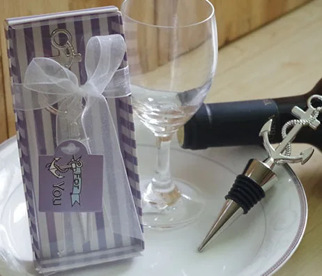 Бесплатная доставка 100 шт. свадебные подарки и для гостей искусственная якорная