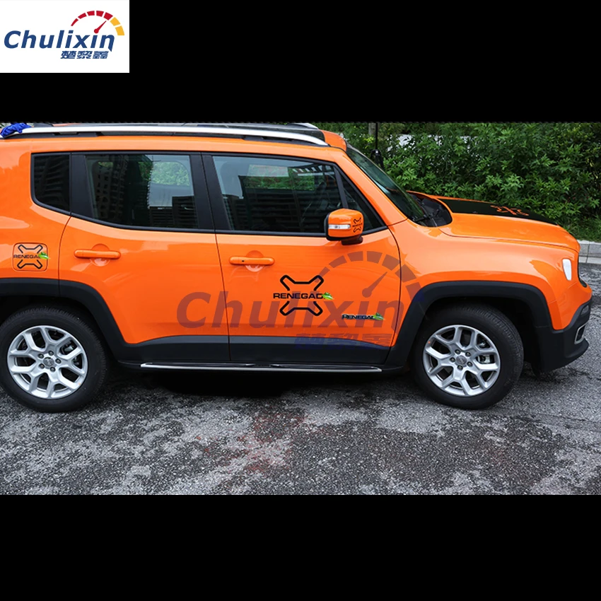 Бесплатная доставка 1 Набор для 2015 2016 2017 JEEP Renegade автомобильные аксессуары из