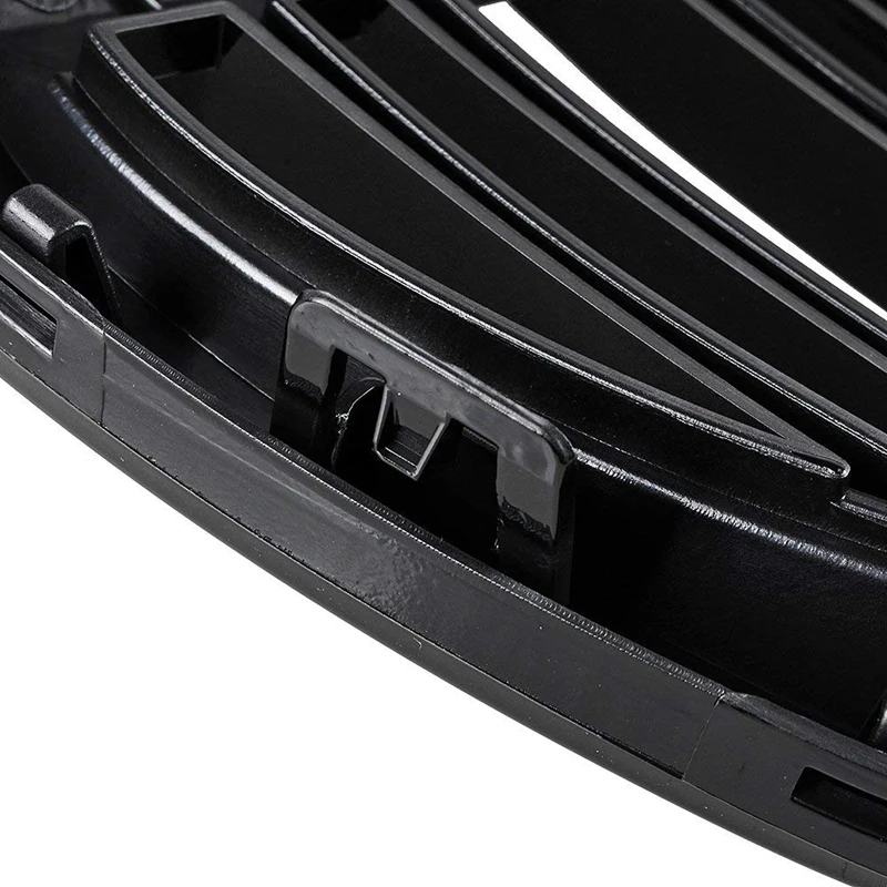 Черный глянец передний бампер почек гриль решетки для BMW X1 F48 F49-IN XDrive двойная линия M Look 51117383363 51117383364