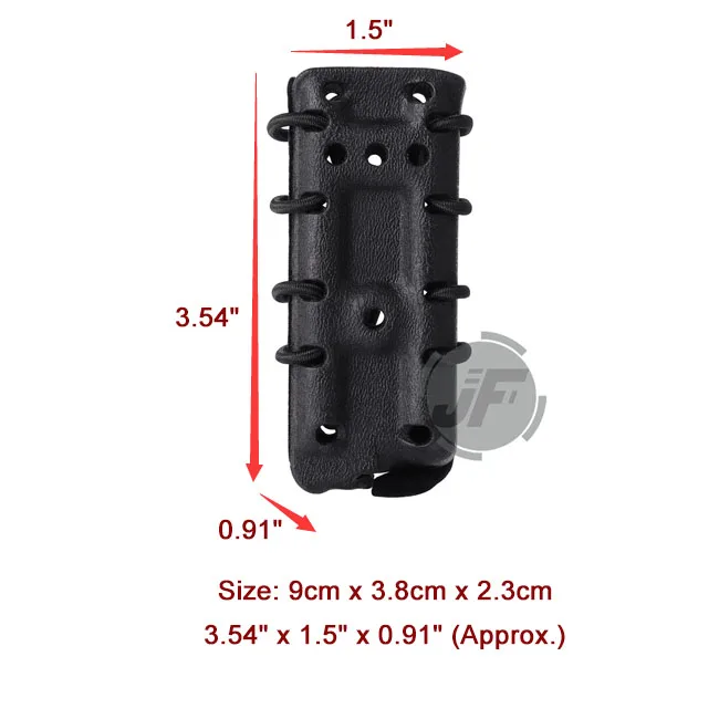 Тактический Скорпион жесткий корпус Пистолетная обойма Перевозчик Для 9 мм подсумок с Молл/держатель ремня