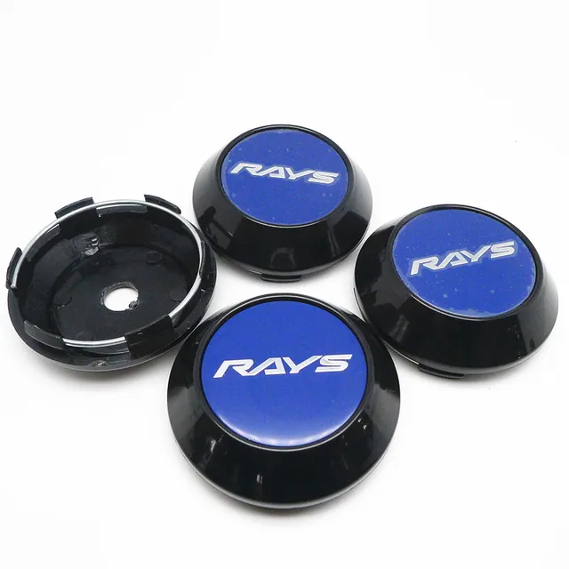 4 stücke 68mm RAYS Nabendeckel Auto Rad Kappe Abdeckung