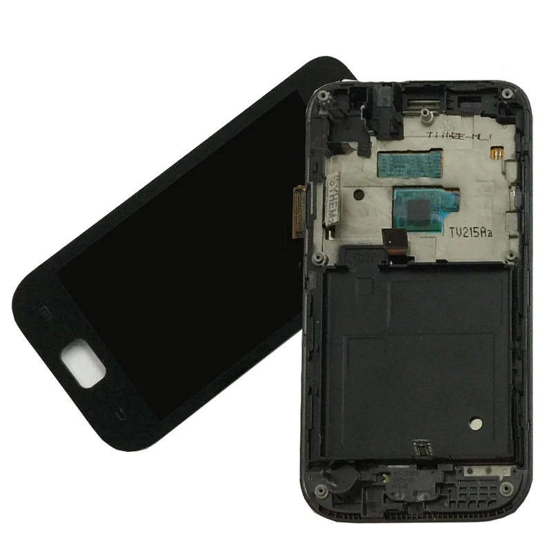 Черный для samsung Galaxy SL GT-i9003 I9003 ЖК сенсорный экран дигитайзер ЖК-дисплей панель монитор в сборе с рамкой Замена