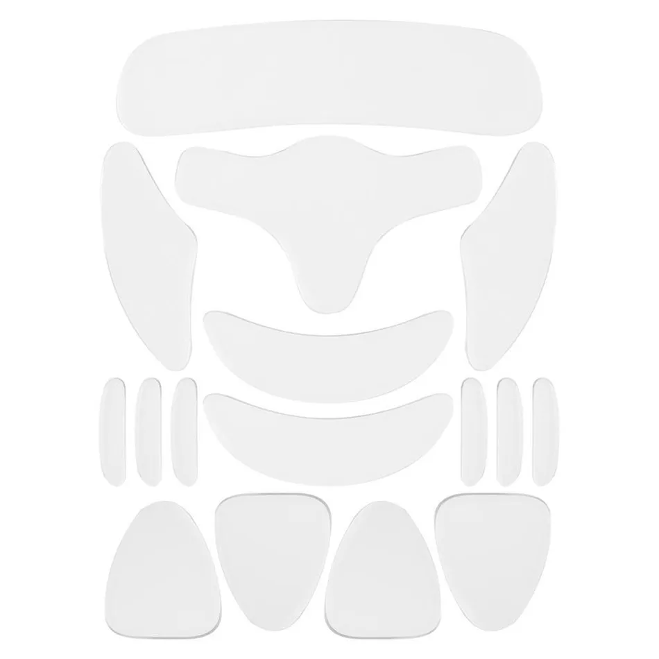 Adesivi antirughe in silicone - Adesivi riutilizzabili per viso, fronte, guancia, mento, toppe per il viso, strisce per la rimozione delle rughe