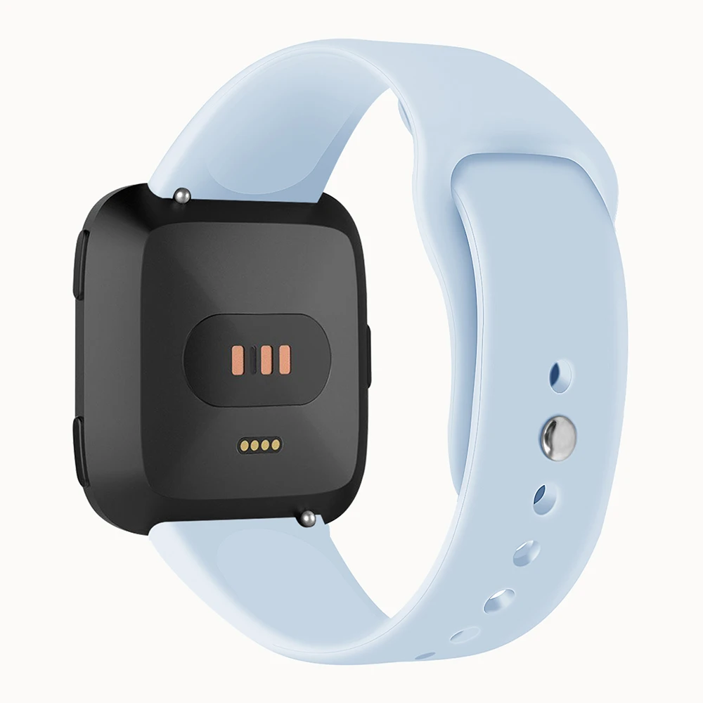 Hangrui Мягкие силиконовые умные часы ремешок для Fitbit Versa ремешок обратный Спортивный Браслет для Fitbit Versa Lite ремешок