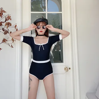 

Swimsuits Fused Woman's Swimsuit Girl Swimwear Women One Piece Teenage Sexy Skirt Polyester Animal Swimsuit Fused Trikini