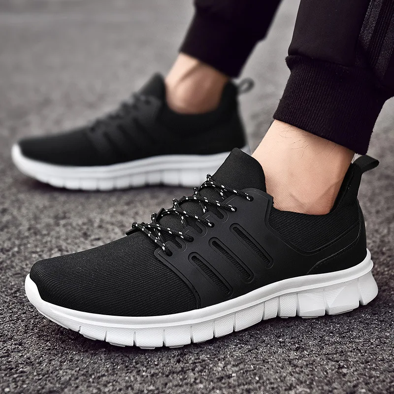 

2019 Athletic Shoes Men's Autumn Running Shoes MEN'S Flat Shoes Men's Punched Sheet Shoes Casual Shoes Light Run Retro MEN'S SHO