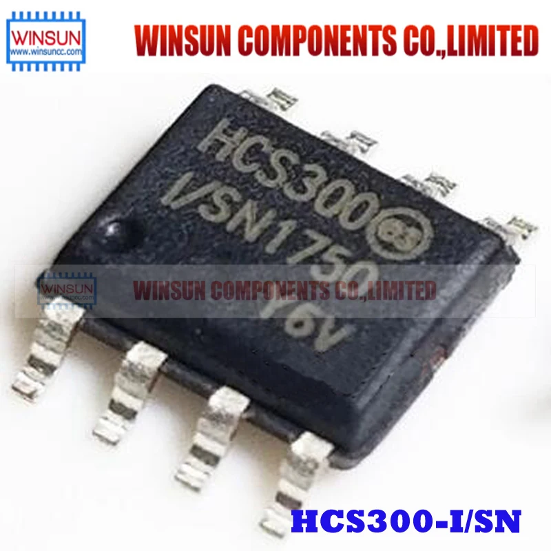 100PCS/LOT HCS300 I/SN SOP8 HCS300 Brand New Original|Connectors ...