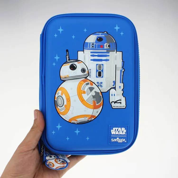 New Smiggle Pencil Case For Boys Cool Cartoons Aerospace Ape Man Double Sided Pattern Big Pen Boxes School Supplies Plus Pencil Cases Aliexpress