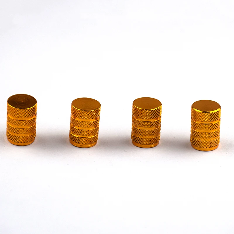 4PCS Valve Caps Universal Dustproof Aluminium Alloy Bicycle Valve Stem Cap Wheel Tire cap Cover Car Truck Tube Bike Accessories