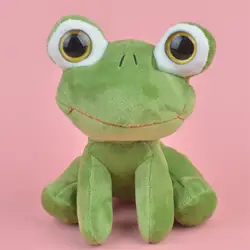 15 см большие глаза зеленый цвет плюшевая игрушка лягушка, детские животные подарок детские мягкие игрушки