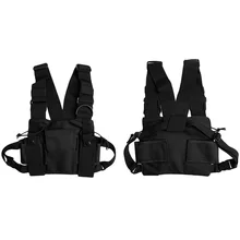 Для портативной рации нагрудный карман пакет рюкзак держатель трубки сумка для двухсторонней радио Z09 Прямая поставка