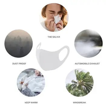 

Sponge Mask Practical Comfortable Mouth Masks Adult Anti Haze Mask Anti-dust Mouth Masks Windproof Mouth Face Masks