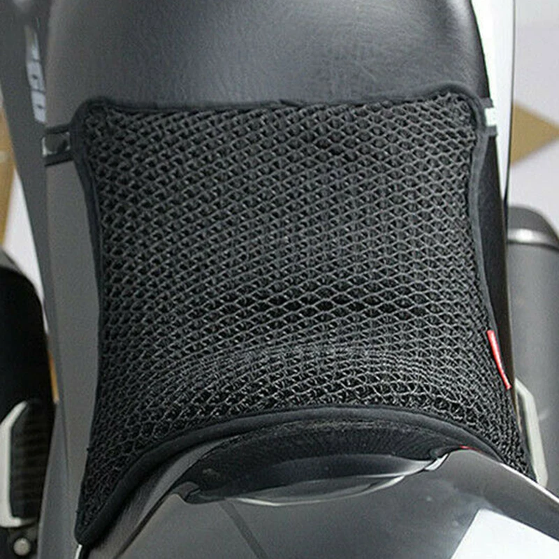 

Anti-slip Seat Cover Breathable Motorcycle Replacement 3D Mesh Fabric Cushion Sunscreen Pad Universal Practical