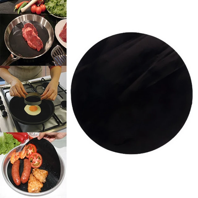 A Serpenyőben Lévő Sütőpárnák Újrahasznosítható Nem Tapadós Panszálpad Magas Hőmérsékletű Serpenyőjének Megakadályozása - Image 5