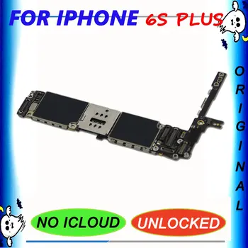 

16gb 32gb 64gb 128gb For iPhone 6s Plus 5.5 inch Motherboard No Touch ID iCloud Unlocked Logic Board With Full Chips IOS Update
