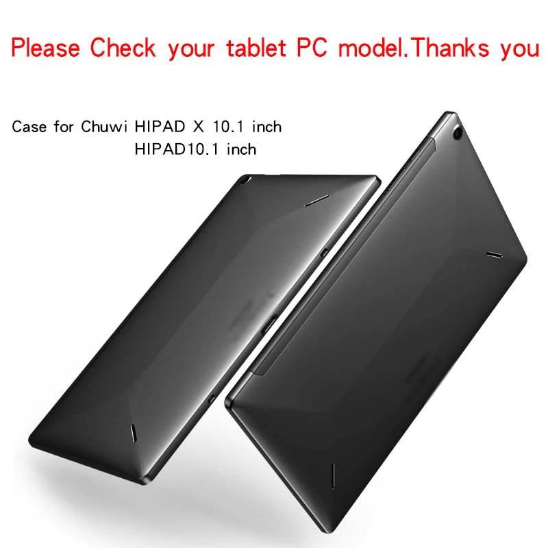 Noir Ultra Slim PU Cuir Coque Case avec Stand Étui Housse pour Chuwi HiPad X 10,1 Pouces RLTech Coque pour Chuwi HiPad X