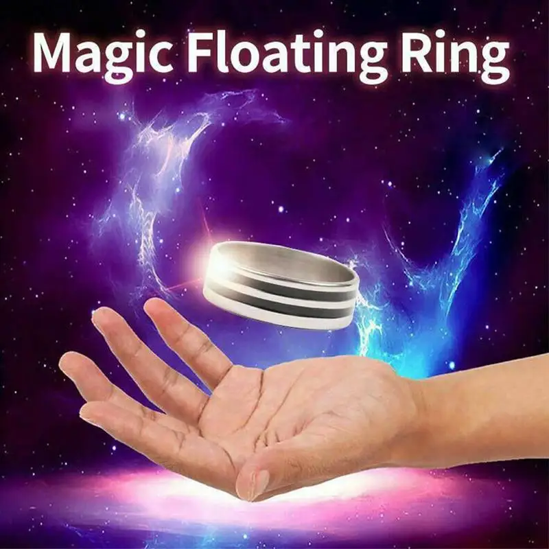 Left Magic Floating Ring Magic Tricks Play Ball Pen Floating Effect of I FTF BT 