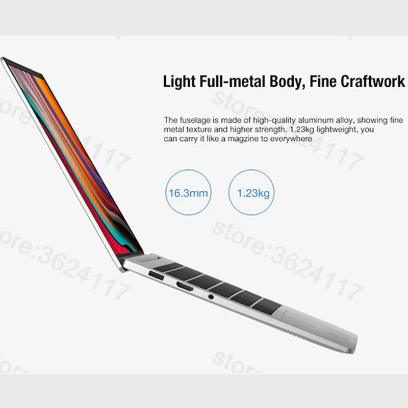 2020 Xiaomi RedmiBook 13.3 Inch Laptop R5 R7 AMD Radeon Six Core 16GB DDR4 512GB SSD Duan WiFi 1920x1080 FHD English Windows 10