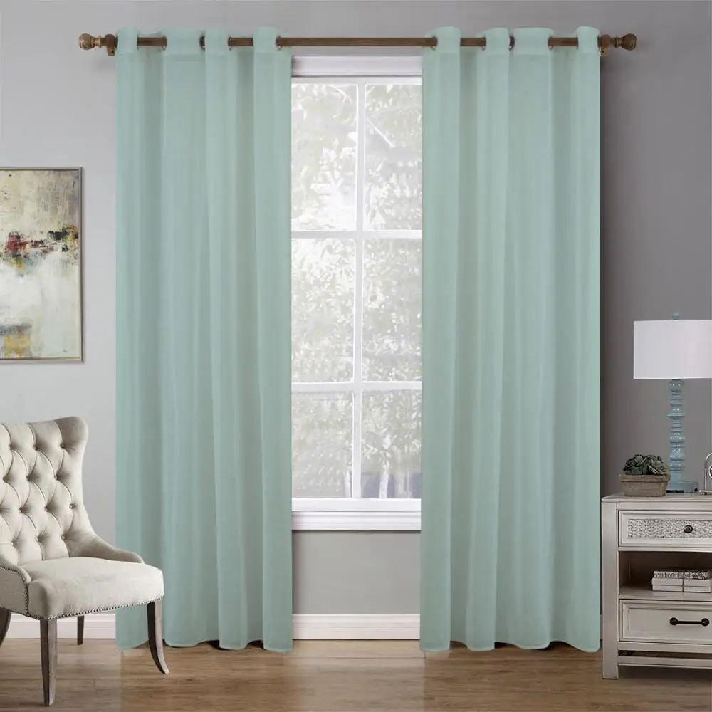 

Bedroom screens Plain curtains bamboo doris punch curtain customize solid color Roman curtain