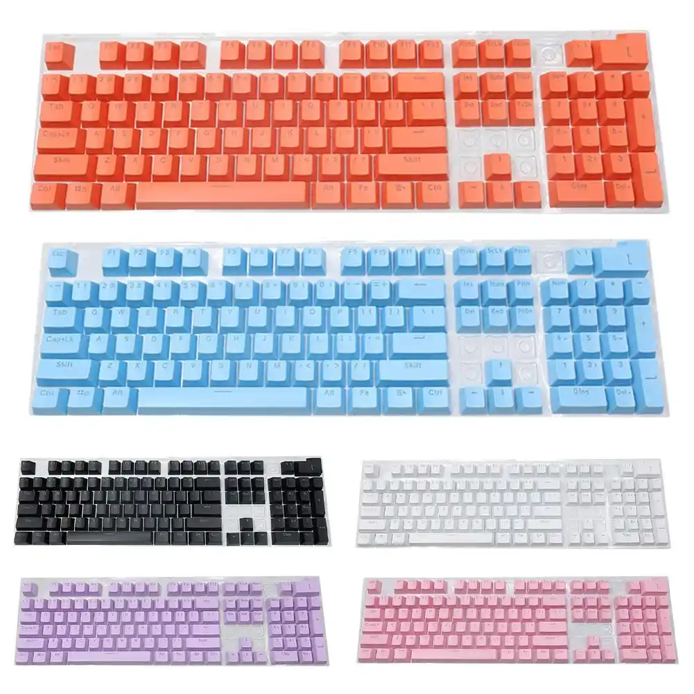 Mechanical Keyboard 104 Doubleshot Abs Spacebar Keycaps Blank Keycaps For Cherry Mx Mechanical Keyboard Key Cap Switches Keycap Keyboards Aliexpress
