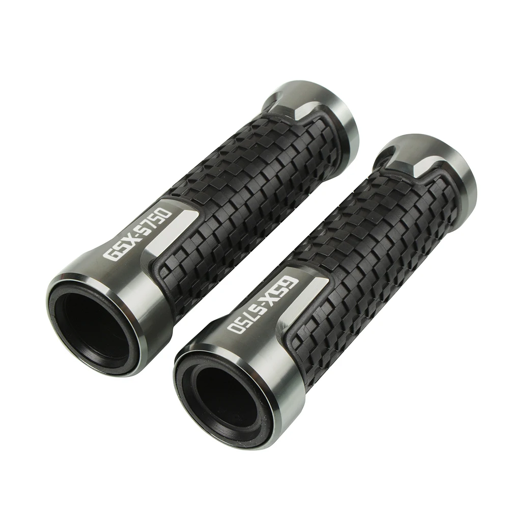 

New Hot 7/8"22mm CNC Aluminum Handlebar Grips Handle Ends Handle Grips Accessorie Scooter Hand Bar Grips For SUZUKI GSX-S750