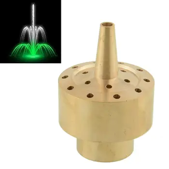 

3/4" Brass Column Fireworks Water Fountain Jet Nozzle Sprinkler Spray Home Pond