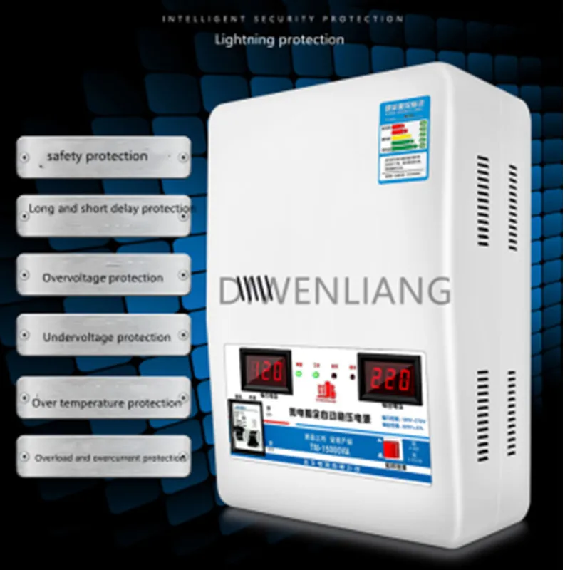 VoltageStabilizer220vPowerSupplyAutomaticHousehold15000wHighPowerUltraLowPressure
