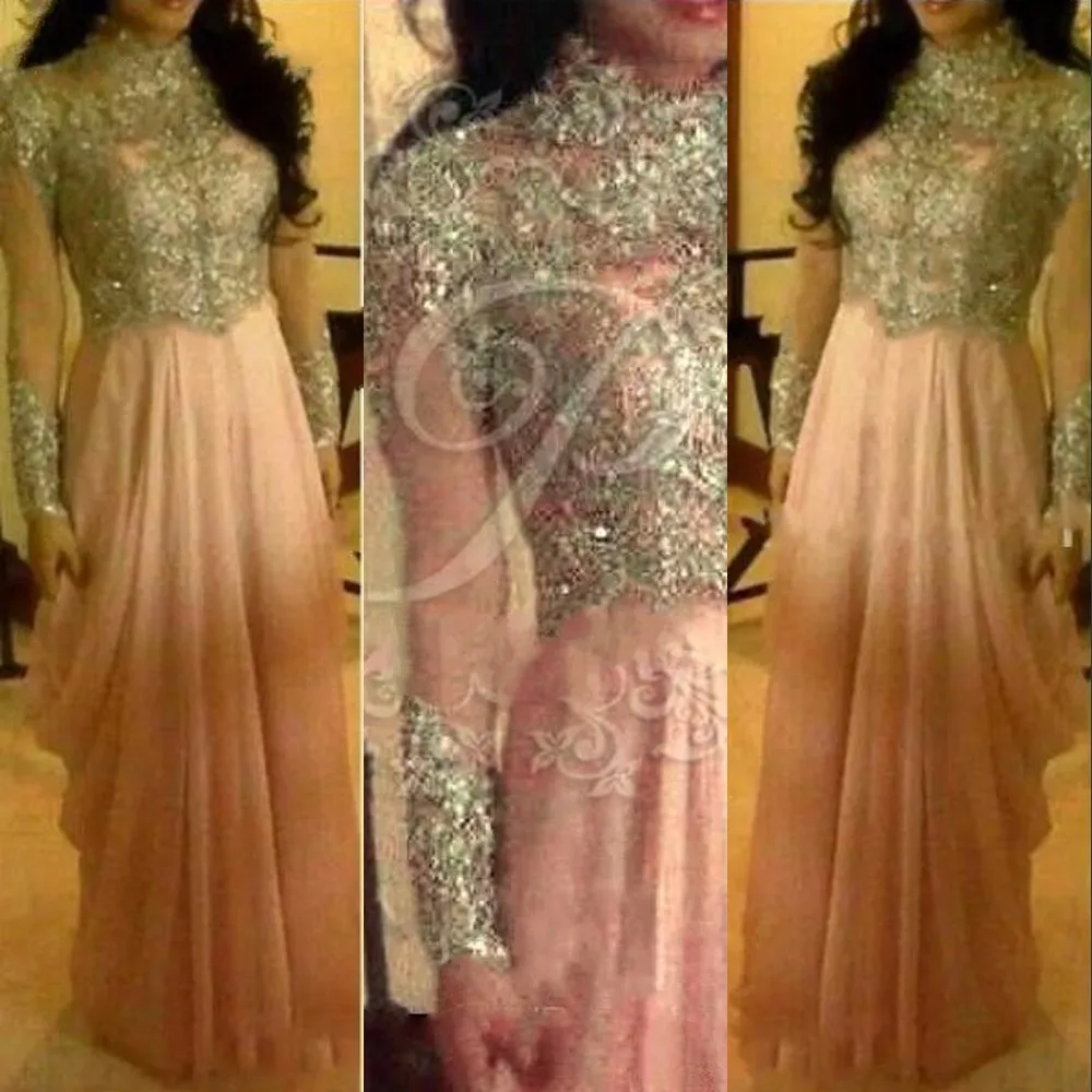 

Plus Size Evening Dresses Gown Long 2020 Moman Party Formal Prom Pink Chiffon Dress