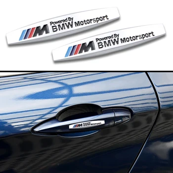 

1pcs For BMW M 1 3 4 5 6 7 E Z X M3 M5 M6 E39 E46 E30 E28 E91 car badge rear tail box labeling car body metal decoration sticker