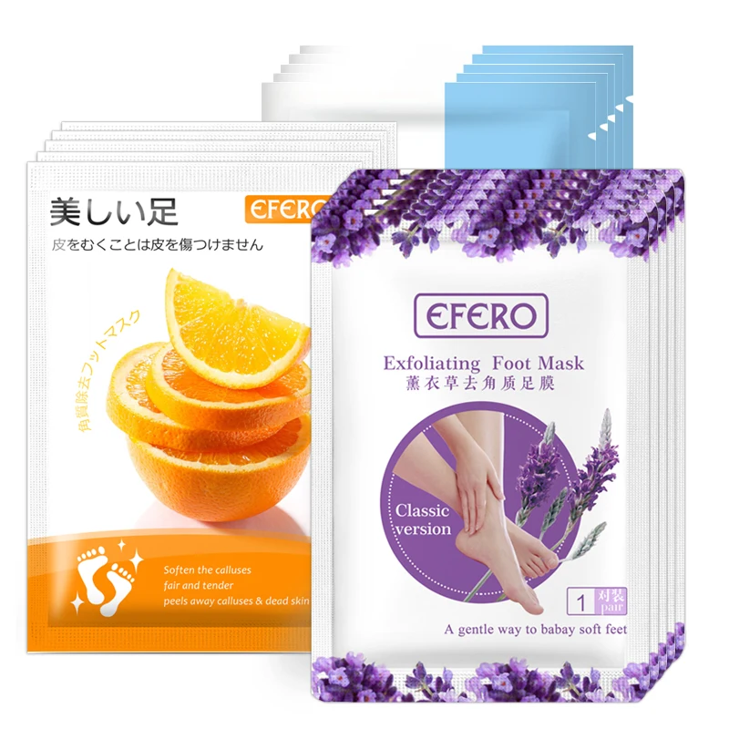 

30Pair Feet Mask Exfoliating Foot Mask Peel Peeling Dead Skin Feet Mask Whitening Moisturizing Feet Care Socks for Pedicure Sock