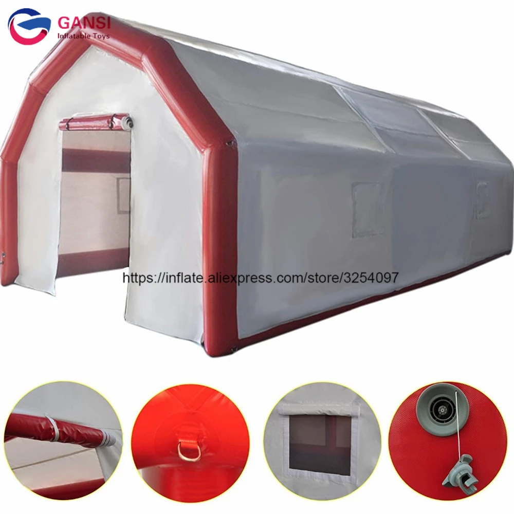2020 new pvc inflatable emergency medical tent inflatable disinfection tunnel tent for isolation