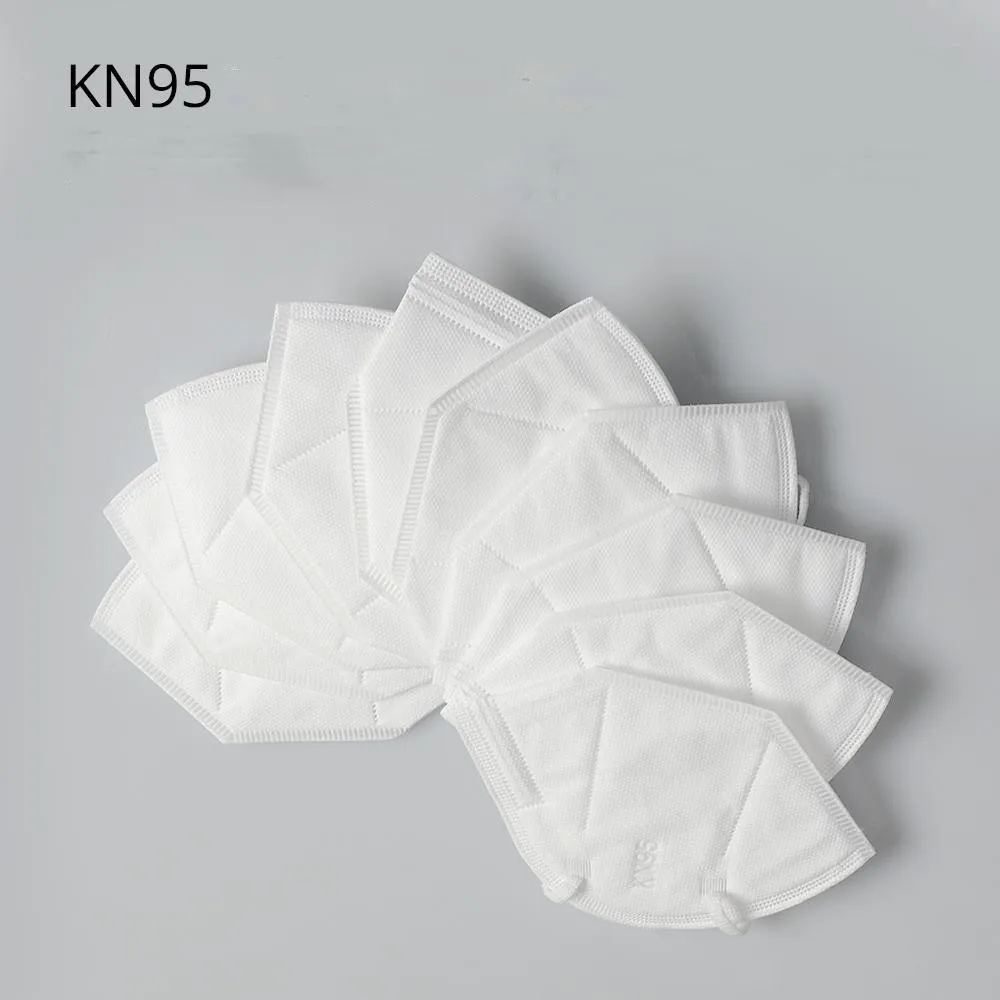

10 PCS FFP2 Mascherine N95 Face Mask FFP3 Vertical Folding 7339044 Nonwoven Valved Dust Face Mask PM 2.5 Respirator Mouth Mask