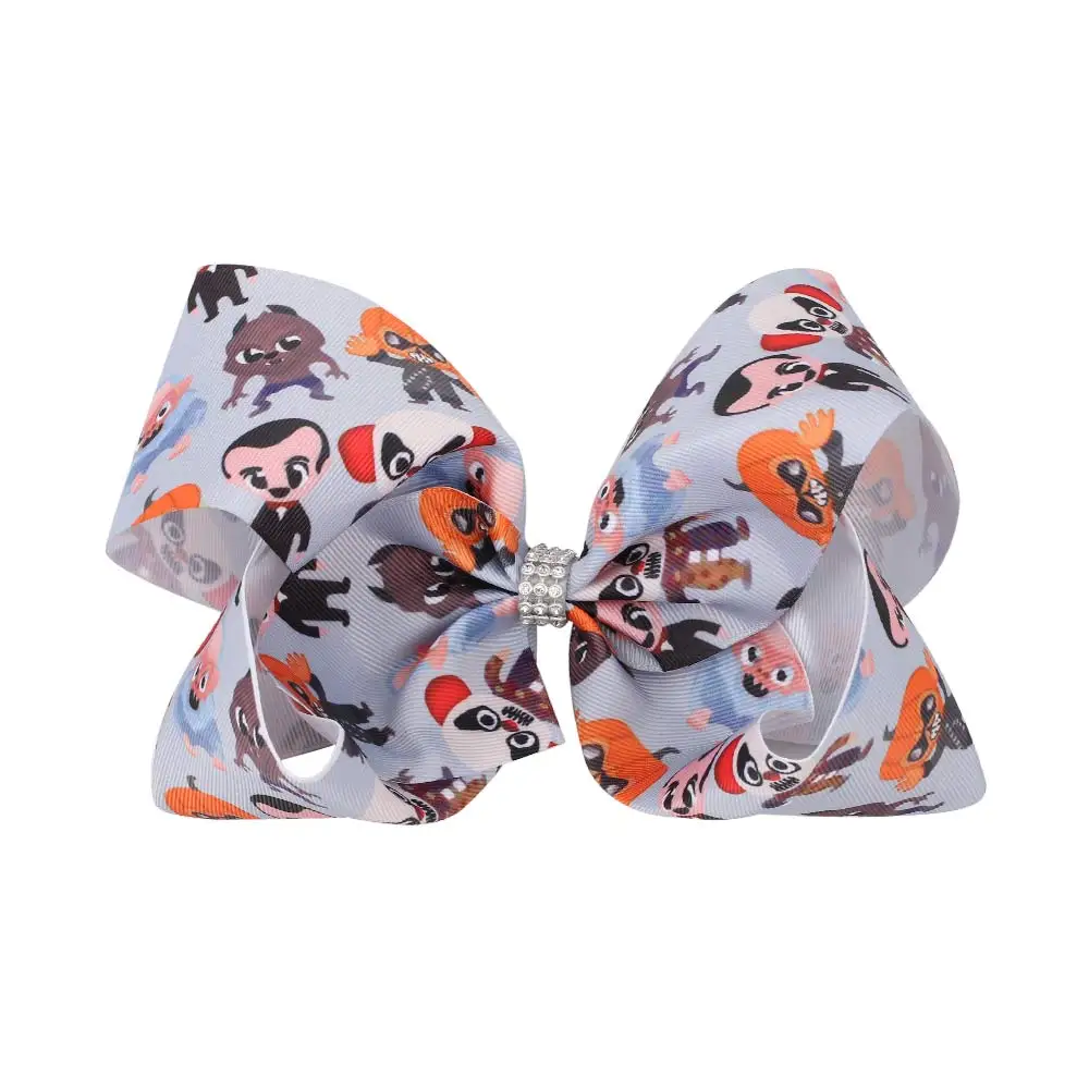 

2020 New Grosgrain Ribbon Boutique Bows With Clip Hairpins For Kids Girls Handmade Bowknot Hair Accessories