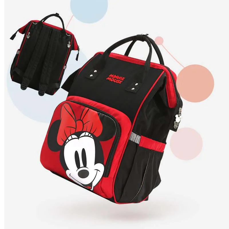 Сумка для детских подгузников disney, рюкзак для мам, большая Вместительная дорожная сумка для подгузников, сумка для ухода за ребенком, рюкзак для ухода за ребенком