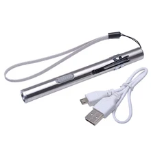 Мини Портативный зарядный USB светодиодный перезаряжаемый светильник фонарик факел первой помощи ручка с лампочкой Кемпинг Открытый аварийный инструмент выживания