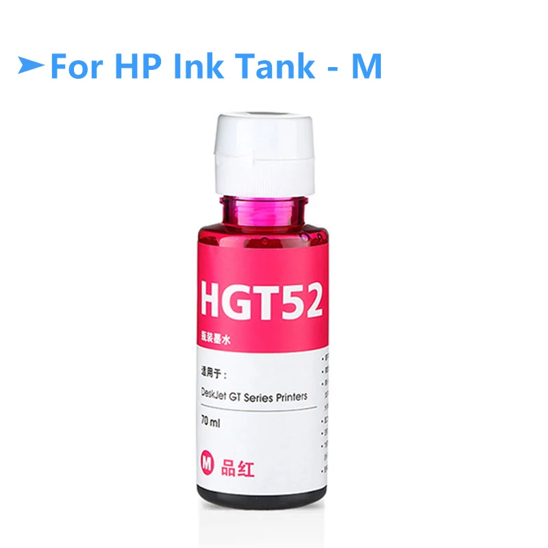 100ML/Bottle Refill Dye Ink Bottle For HP Ink Tank 110 115 310 315 316 318 319 418 Tank Wireless 410 415 419 Inkjet Printer