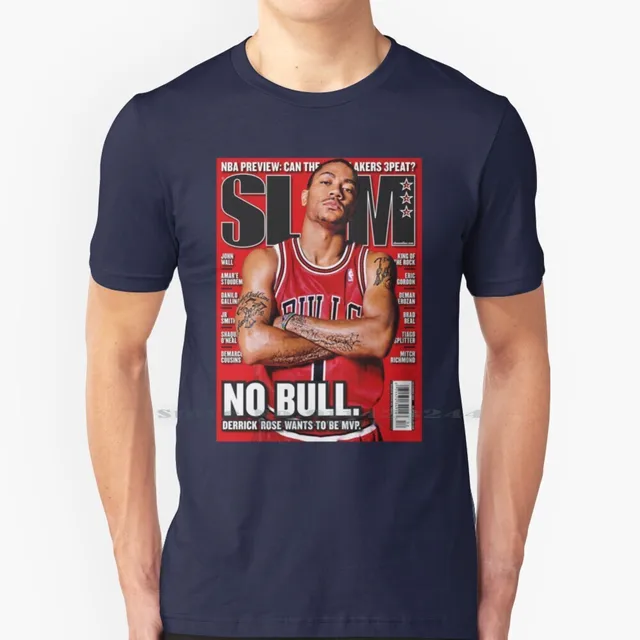 Derrick Rose Slam Basketball Magazine T 