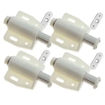 

4 PCS White netic Push To Open System Damper For Cabinet Cupboard Drawer